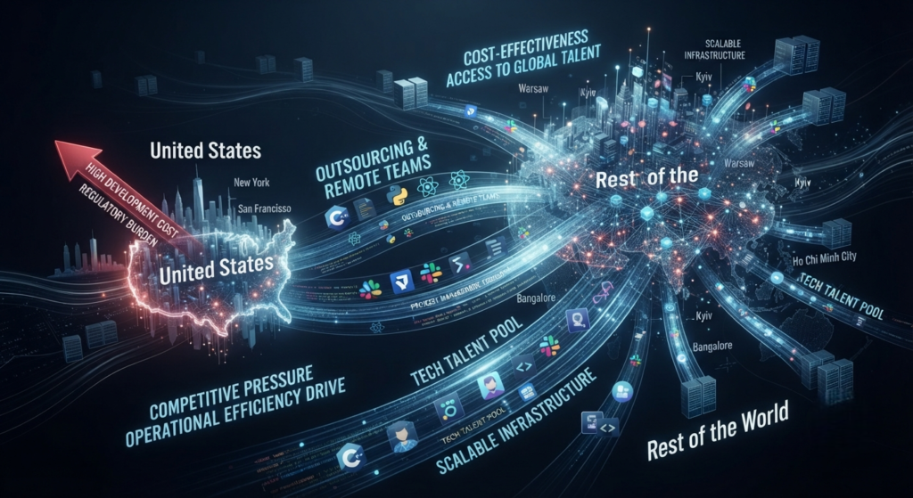 Why Founders Are Moving Development Out of the United States 3 Moving Development Out of the United States