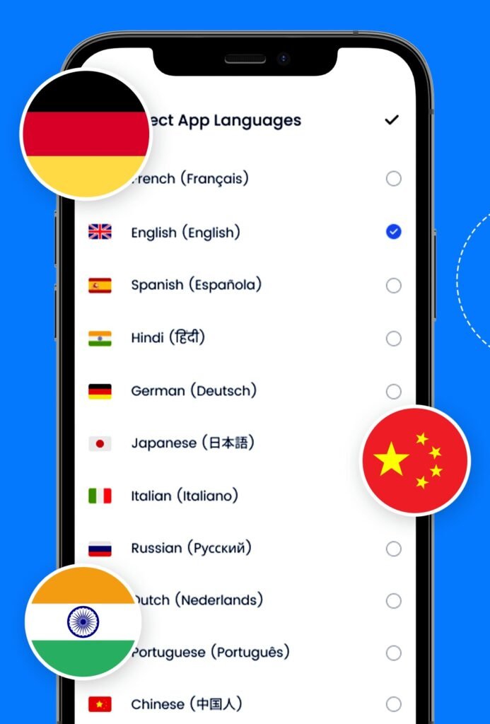 We Build Full Mobile Apps, Websites & Web Apps with Native Multi-Language Architecture 1 Native Multi Language Architecture
