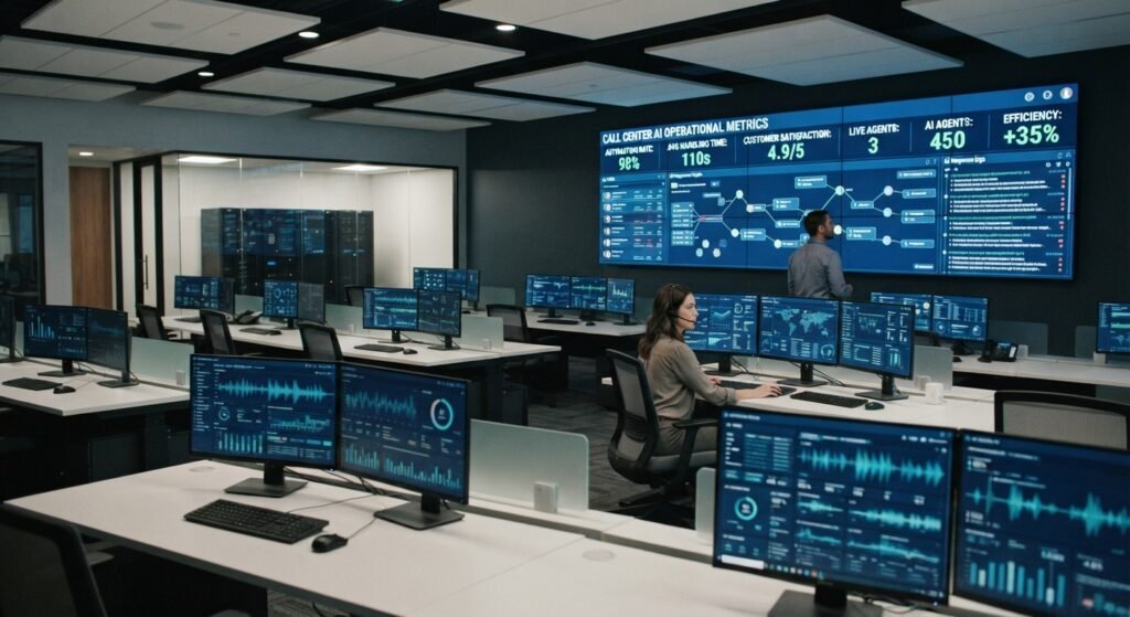 Fully Automated AI Powered Call Centers Fewer Employees Higher Efficiency