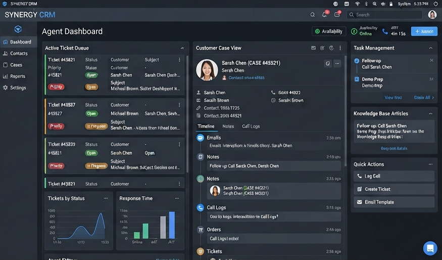 Native CRM Agent Applications